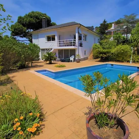 V&v Lloret-villa Margarita Preciosa Para 9pax Con Preciosas Vistas Al Mar Y Piscina Privada Con Gran Jardin Vila Lloret de Mar