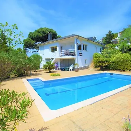 V&v Lloret-villa Margarita Preciosa Para 9pax Con Preciosas Vistas Al Mar Y Piscina Privada Con Gran Jardin * Lloret de Mar
