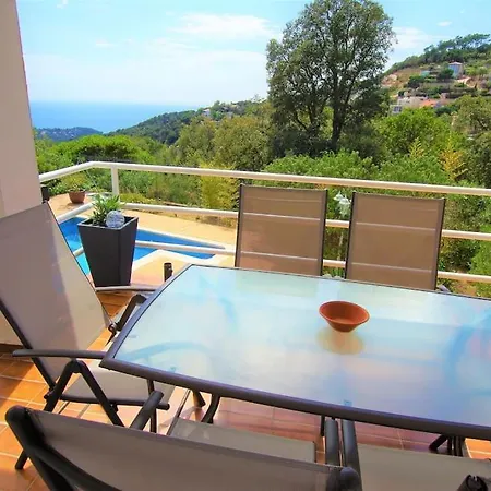 V&v Lloret-villa Margarita Preciosa Para 9pax Con Preciosas Vistas Al Mar Y Piscina Privada Con Gran Jardin Lloret de Mar