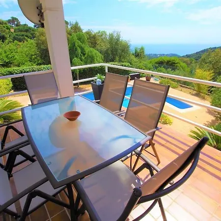 V&v Lloret-villa Margarita Preciosa Para 9pax Con Preciosas Vistas Al Mar Y Piscina Privada Con Gran Jardin Villa Lloret de Mar