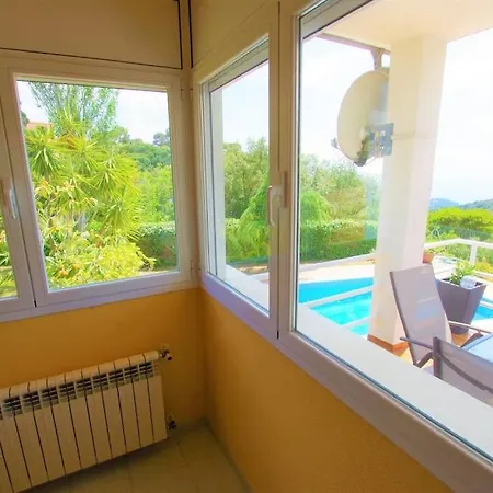 V&v Lloret-villa Margarita Preciosa Para 9pax Con Preciosas Vistas Al Mar Y Piscina Privada Con Gran Jardin Villa Lloret de Mar