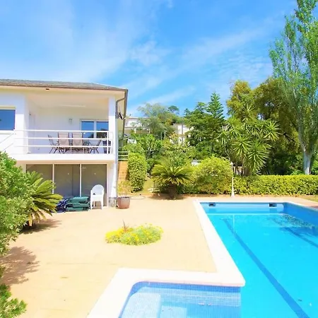 V&v Lloret-villa Margarita Preciosa Para 9pax Con Preciosas Vistas Al Mar Y Piscina Privada Con Gran Jardin