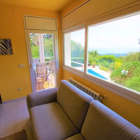 V&v Lloret-villa Margarita Preciosa Para 9pax Con Preciosas Vistas Al Mar Y Piscina Privada Con Gran Jardin * Lloret de Mar
