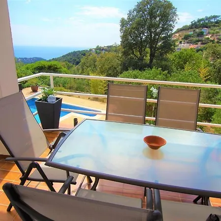 Vila V&v Lloret-villa Margarita Preciosa Para 9pax Con Preciosas Vistas Al Mar Y Piscina Privada Con Gran Jardin