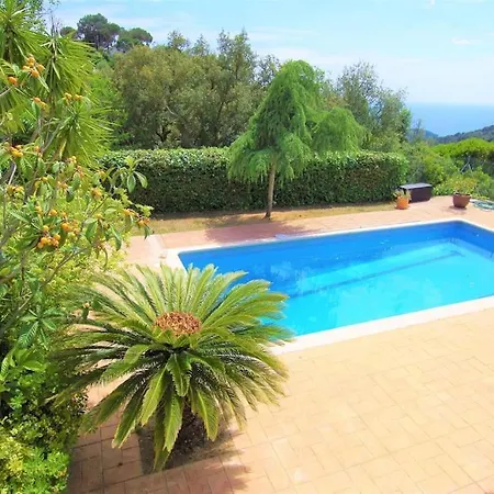 V&v Lloret-villa Margarita Preciosa Para 9pax Con Preciosas Vistas Al Mar Y Piscina Privada Con Gran Jardin Villa