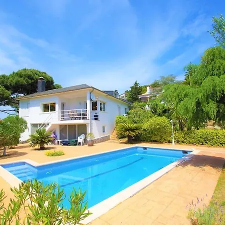 V&v Lloret-villa Margarita Preciosa Para 9pax Con Preciosas Vistas Al Mar Y Piscina Privada Con Gran Jardin Villa